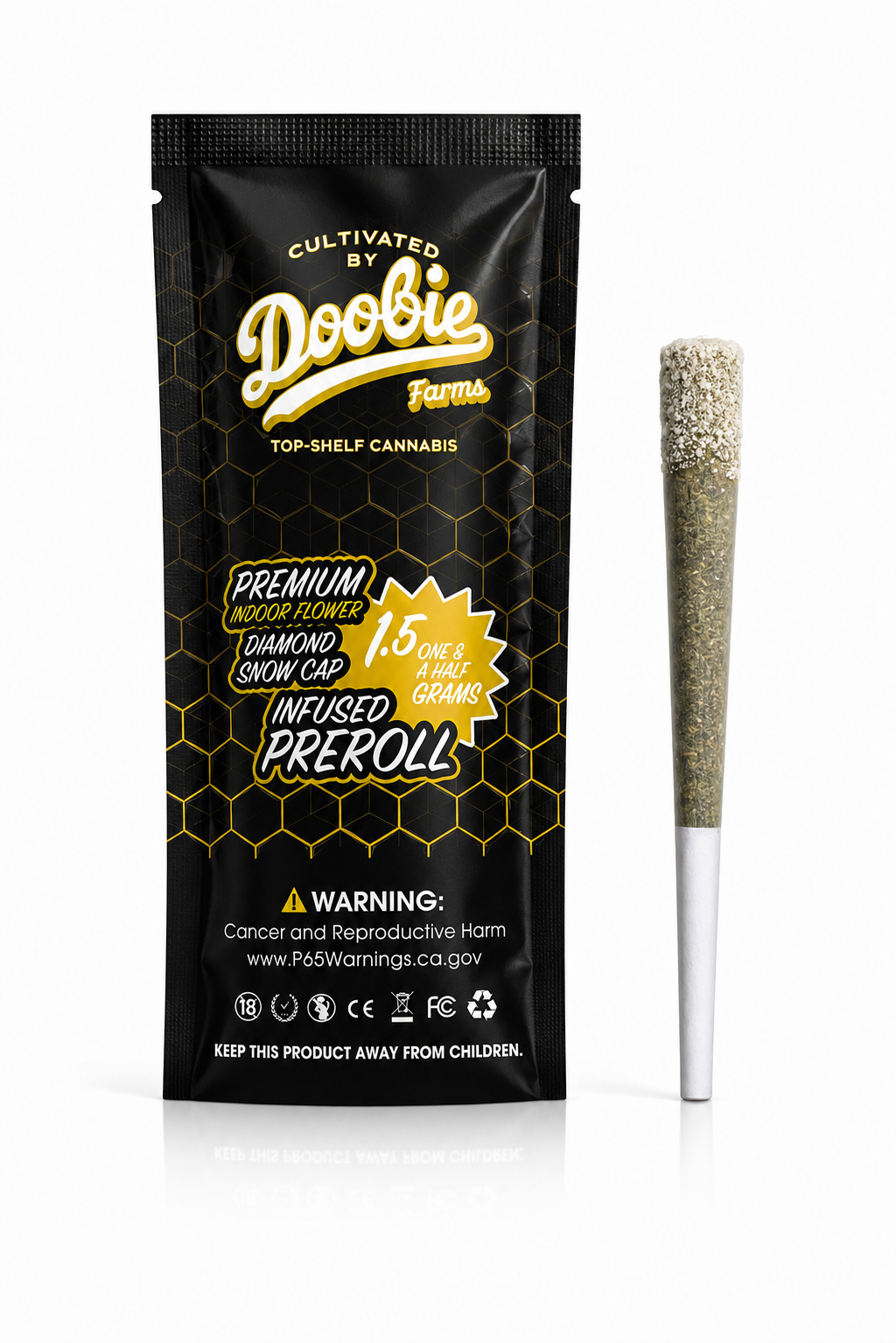 Doobie Farms 1.5G Infused Prerolls